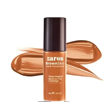 Brown Skin Liquid Foundation - Wood