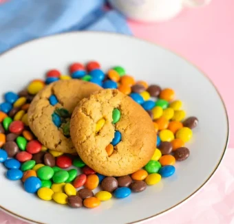 M&M cookie