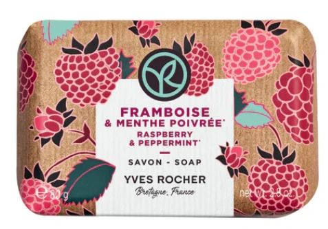 Raspberry Peppermint Soap 80gr