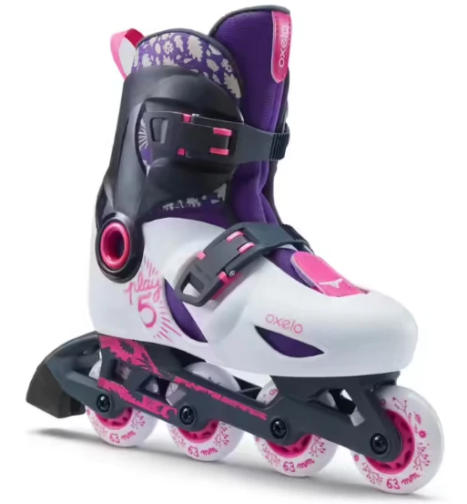Play 5 Kids' Skates - Light Grey