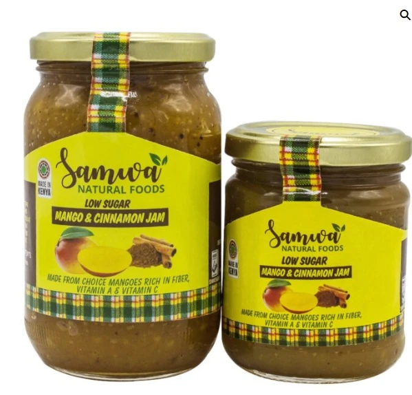 Low Sugar Mango & Cinnamon Jam