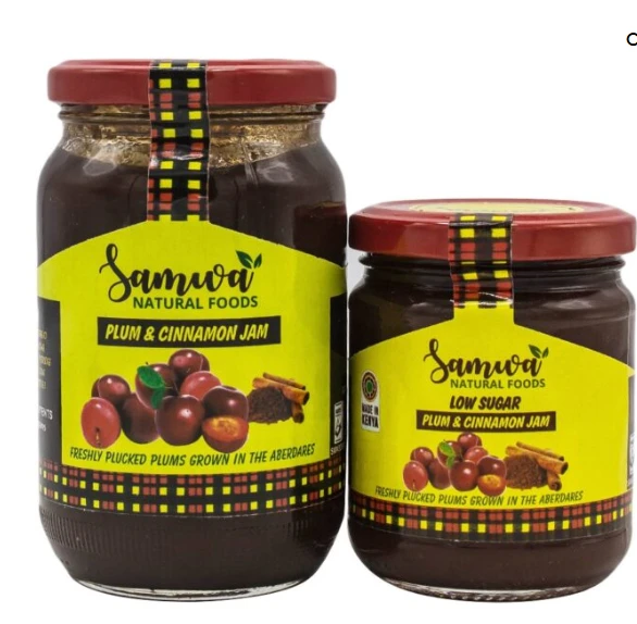 Low Sugar Plum & Cinnamon Jam