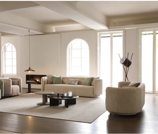 Urban Luxe Sofa Set (4+2+1)