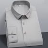 New stretch long-sleeved shirt men's business suit shirt anti-wrinkle bamboo fiber fabric top wholesale