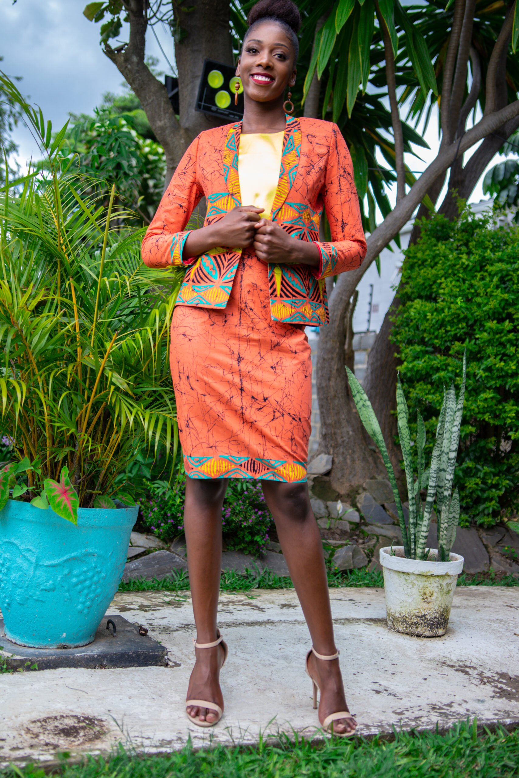 Latest kitenge skirt suits best sale